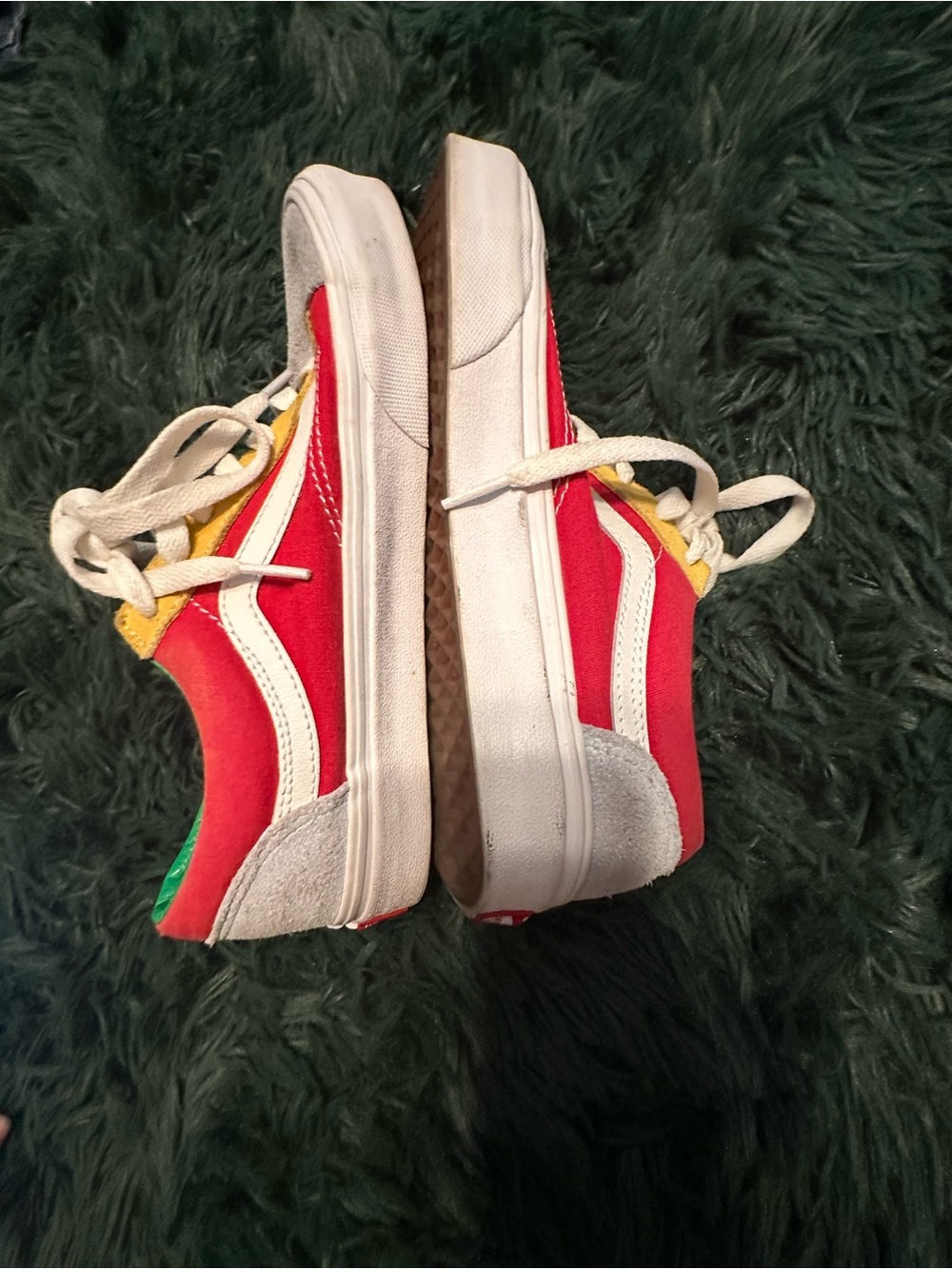 Vans Style 36 Sunshine Multi True White Colorblock Sneakers Women’s 7 - Picture 6 of 9